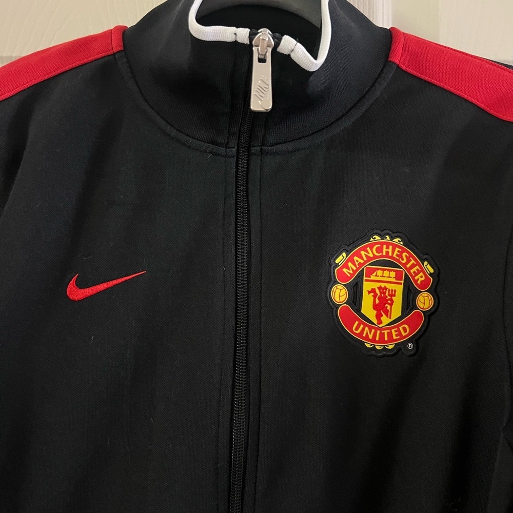 Vintage 2011–2012 Nike Manchester United N98 Track Jacket – Small (Unisex) Rare - Picture 2 of 11